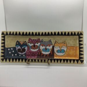 Milson and Louis Ceramic Cat Tray
